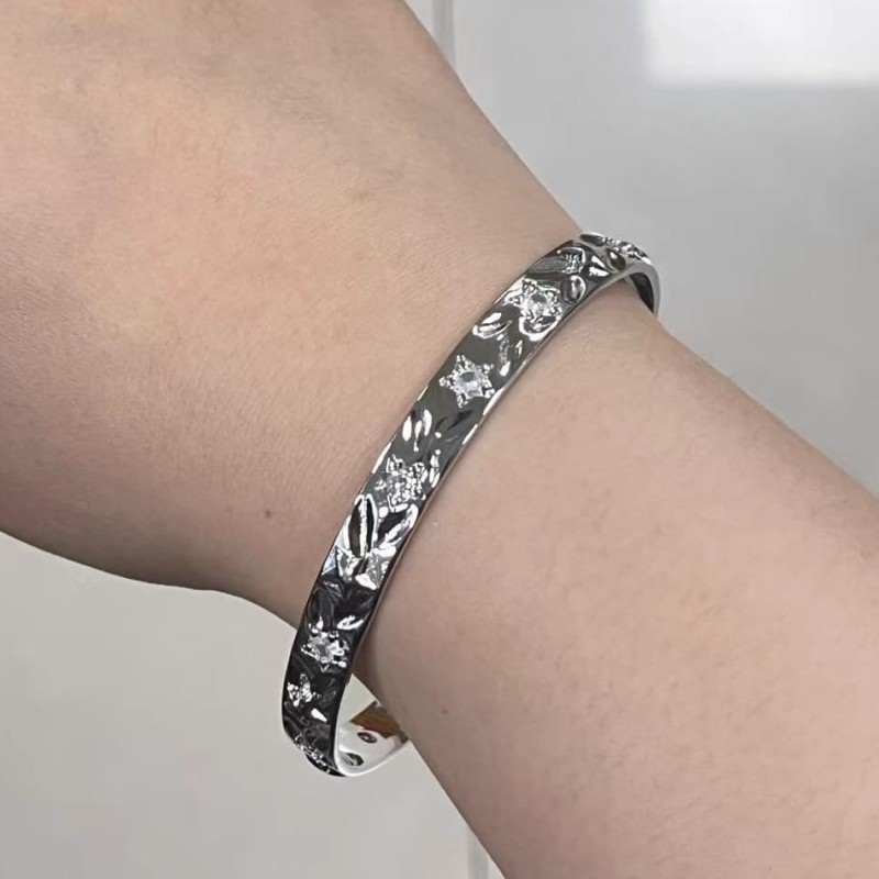 Star Party Seiko Textured Hand-Brushed Bracelet Armband Opening Adjustment
