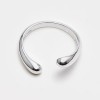 Water Drop Plain Open Bracelet Shiny Bracelet